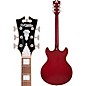 D'Angelico Premier DC Semi-Hollow Electric Guitar Burnt Red