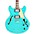 D'Angelico Premier DC Semi-Hollow Electric Guitar Surf Green D'Angelico Premier DC Semi-Hollow Electric Guitar Surf Green