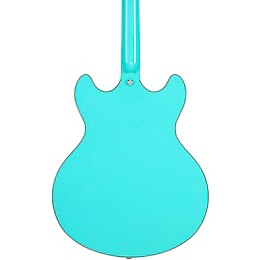 D'Angelico Premier DC Semi-Hollow Electric Guitar Surf Green