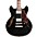 D'Angelico Premier Mini DC Semi-Hollow Electric Guitar ... D'Angelico Premier Mini DC Semi-Hollow Electric Guitar Solid Black