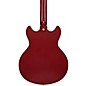 D'Angelico Premier Mini DC Semi-Hollow Electric Guitar Burnt Red