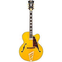 D'Angelico Premier EXL-1 Hollowbody Electric Guitar Honey Blonde