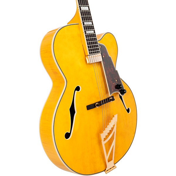 D'Angelico Premier EXL-1 Hollowbody Electric Guitar Honey Blonde