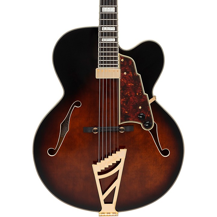 D'Angelico Premier EXL-1 Hollowbody Electric Guitar Brown D'Angelico Premier EXL-1 Hollowbody Electric Guitar Brown
