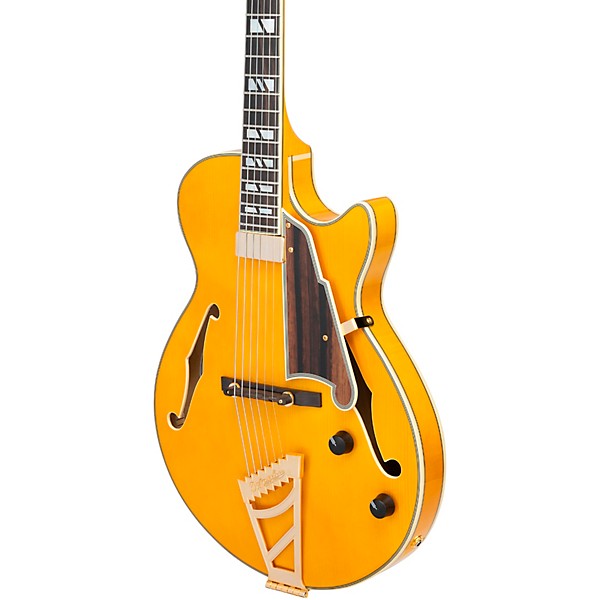 D'Angelico Excel SS Soho Hollowbody Electric Guitar Amber