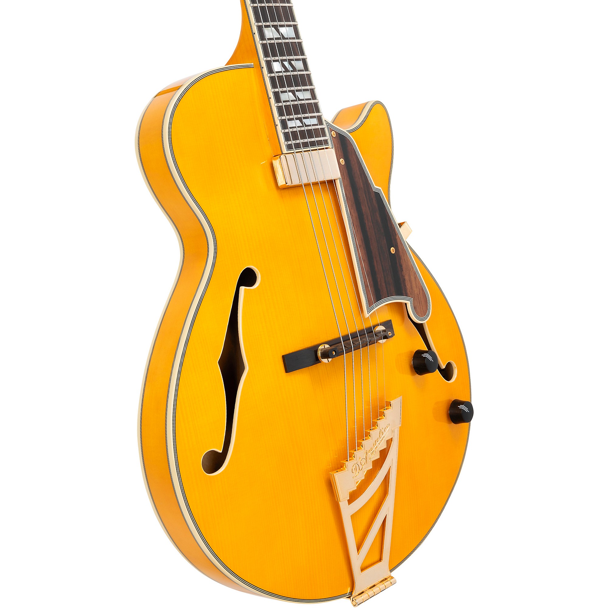 D'Angelico Excel SS Soho Hollowbody Electric Guitar Amber | Guitar
