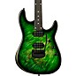 Ernie Ball Music Man Cutlass HH Trem 6 String Jason Richardson Burl Top Electric Guitar Kokiri Forest thumbnail