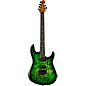 Ernie Ball Music Man Cutlass HH Trem 6 String Jason Richardson Burl Top Electric Guitar Kokiri Forest