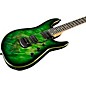 Ernie Ball Music Man Cutlass HH Trem 6 String Jason Richardson Burl Top Electric Guitar Kokiri Forest