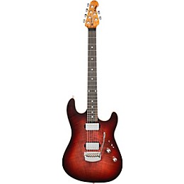 Ernie Ball Music Man Sabre HH Trem Electric Guitar Backdraft