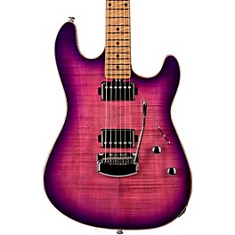 Ernie Ball Music Man Sabre HH Trem Electric Guitar Purple Lotus