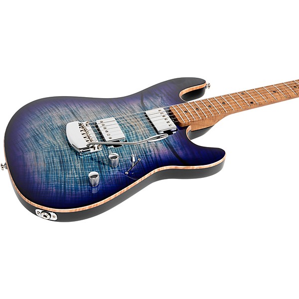 Ernie Ball Music Man Sabre HH Trem Electric Guitar Blurple