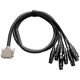 Warm Audio Premier DB25-XLRf Snake Cable - 20 ft. Black