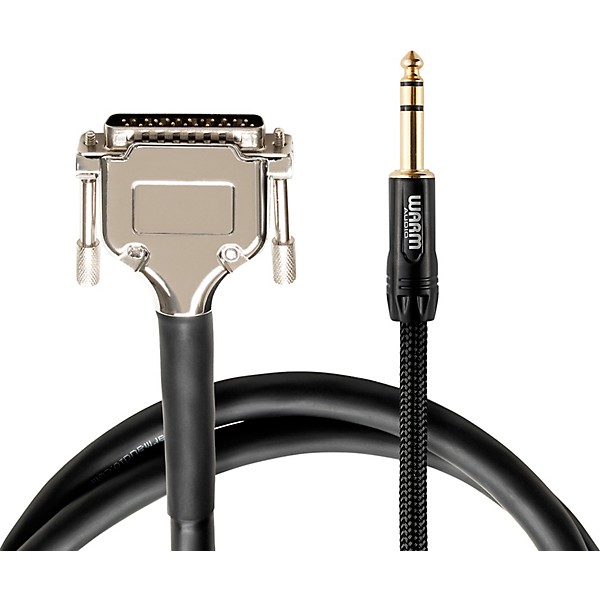 Warm Audio Premier DB25-TRSm Snake Cable 10 ft. Black