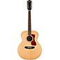 Guild F-2512E Deluxe Rosewood Westerly Collection Jumbo 12-String Acoustic-Electric Guitar Natural