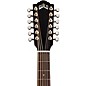 Guild F-2512E Deluxe Rosewood Westerly Collection Jumbo 12-String Acoustic-Electric Guitar Natural