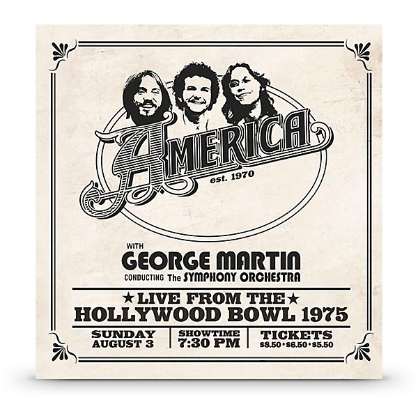 America - America: Live At The Hollywood Bowl 1975 Double LP