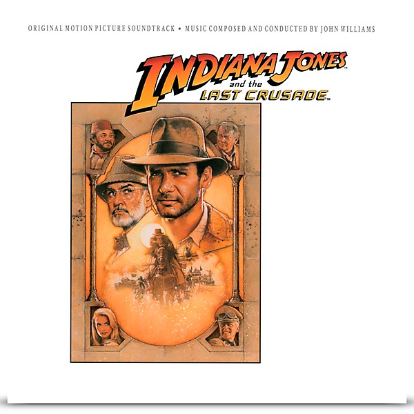 Indiana Jones and The Last Crusade Original Motion Picture Soundtrack Double LP