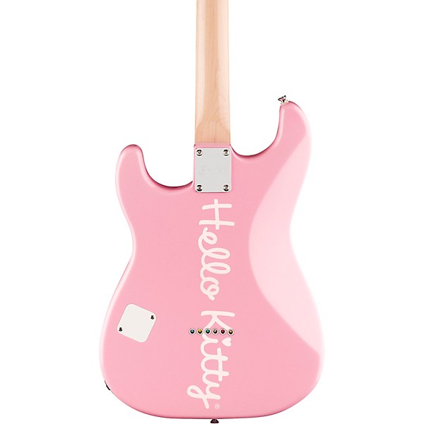 Squier Hello Kitty Stratocaster Electric Guitar Pink