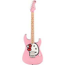 Squier Hello Kitty Stratocaster Electric Guitar Pink