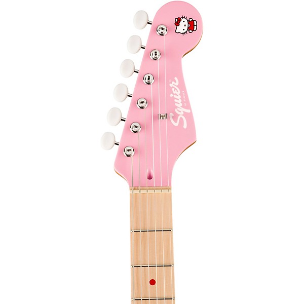 Squier Hello Kitty Stratocaster Electric Guitar Pink