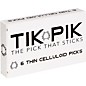 TIK PIK Celluloid Guitar Picks with Case .46 mm 6 Pack