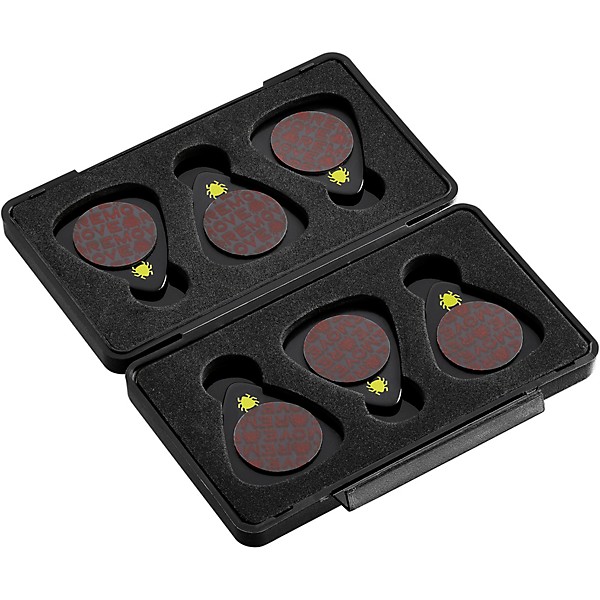 TIK PIK Celluloid Guitar Picks with Case .96 mm 6 Pack
