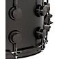 DW Collector's Series Satin Black Over Brass Snare Drum With Black Nickel Hardware 14 x 8 in.