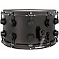 DW Collector's Series Satin Black Over Brass Snare Drum With Black Nickel Hardware 14 x 8 in.