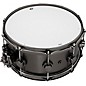 DW Collector's Series Satin Black Over Brass Snare Drum With Black Nickel Hardware 14 x 6.5 in.