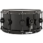 DW Collector's Series Satin Black Over Brass Snare Drum With Black Nickel Hardware 14 x 6.5 in.