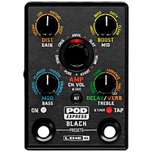 Line 6 POD Express Black Guitar Effects Pedal
