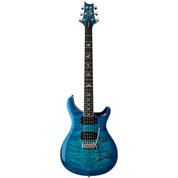 PRS SE Custom 24-08 Quilt Package Electric Guitar Lake Blue