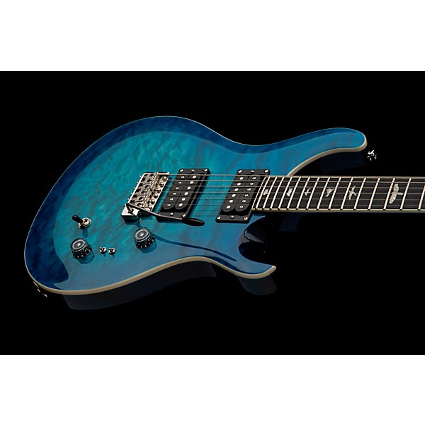 PRS SE Custom 24-08 Quilt Package Electric Guitar Lake Blue