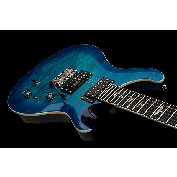 PRS SE Custom 24-08 Quilt Package Electric Guitar Lake Blue