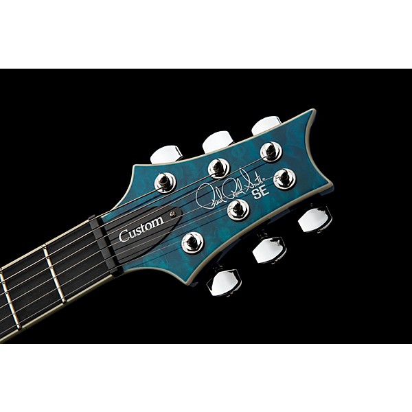 PRS SE Custom 24-08 Quilt Package Electric Guitar Lake Blue