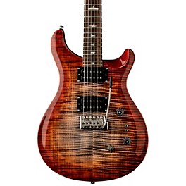 PRS SE Custom 24-08 Electric Guitar Charcoal Cherry Burst