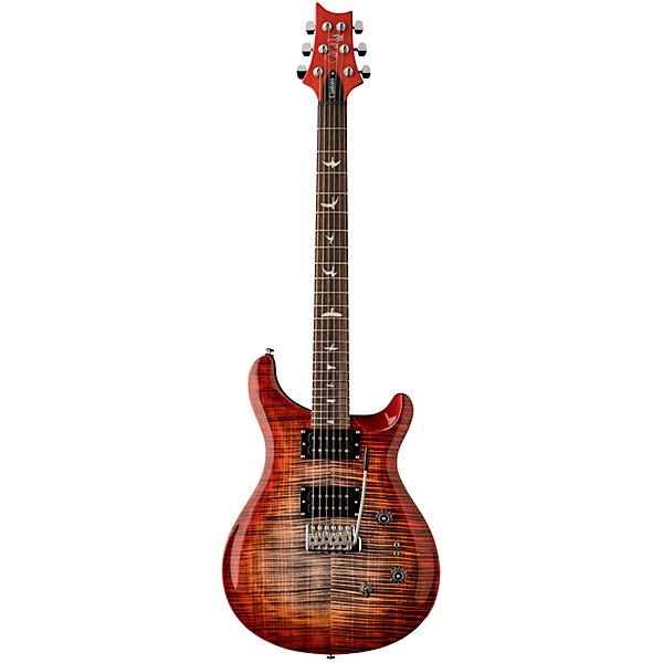 PRS SE Custom 24-08 Electric Guitar Charcoal Cherry Burst