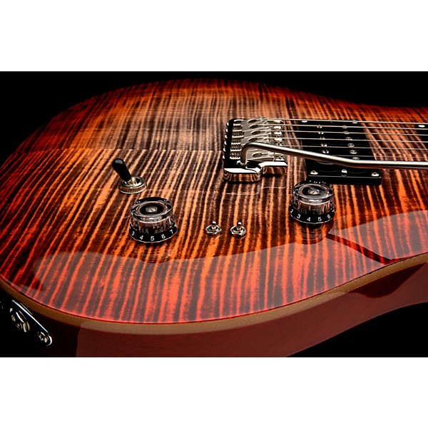 PRS SE Custom 24-08 Electric Guitar Charcoal Cherry Burst