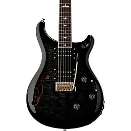 PRS SE Custom 24 Semi-Hollow Piezo Electric Guitar Charcoal Burst