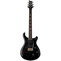 PRS SE Custom 24 Semi-Hollow Piezo Electric Guitar Charcoal Burst