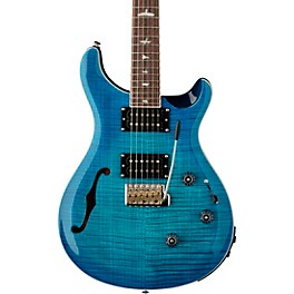 PRS SE Custom 24 Semi-Hollow Piezo Electric Guitar Vintage Su... PRS SE Custom 24 Semi-Hollow Piezo Electric Guitar Lake Blue