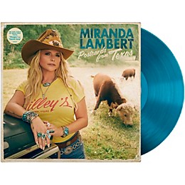 Miranda Lambert - Postcards From Texas (Sea Blue) Double LP