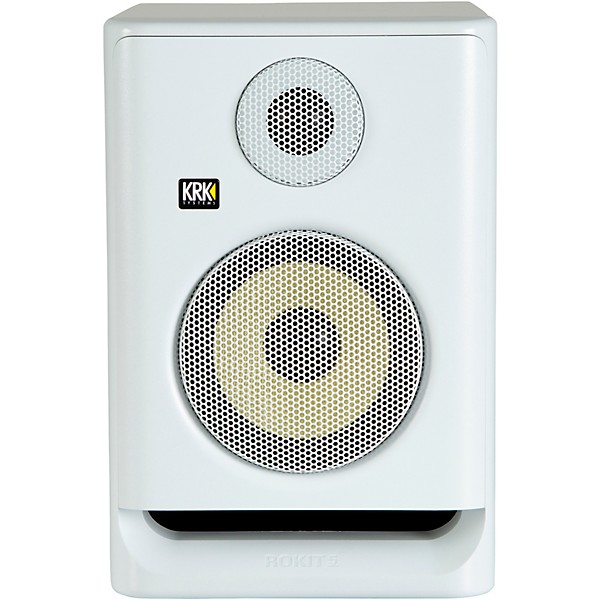 KRK ROKIT 5 Generation Five Powered Studio Monitor 5" (Each) Limited Edition White