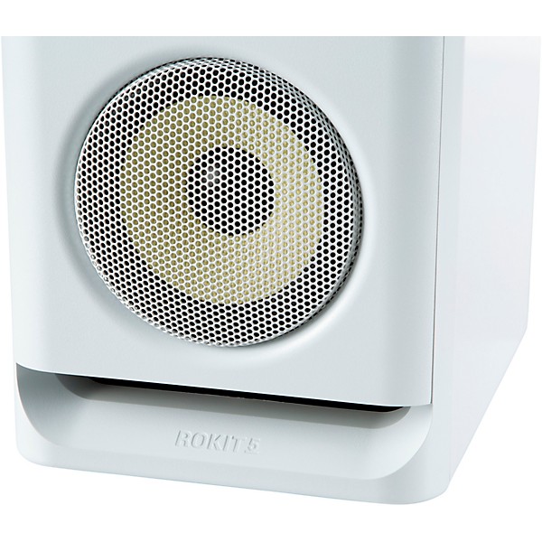 KRK ROKIT 5 Generation Five Powered Studio Monitor 5" (Each) Limited Edition White