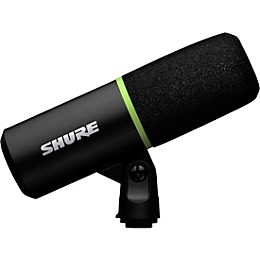 Shure MV6 USB Speech Microphone, Black