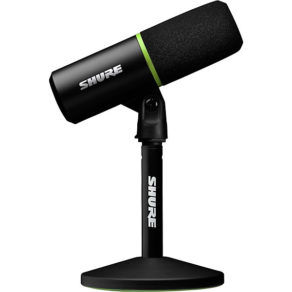 Shure MV6 USB Speech Microphone, Black