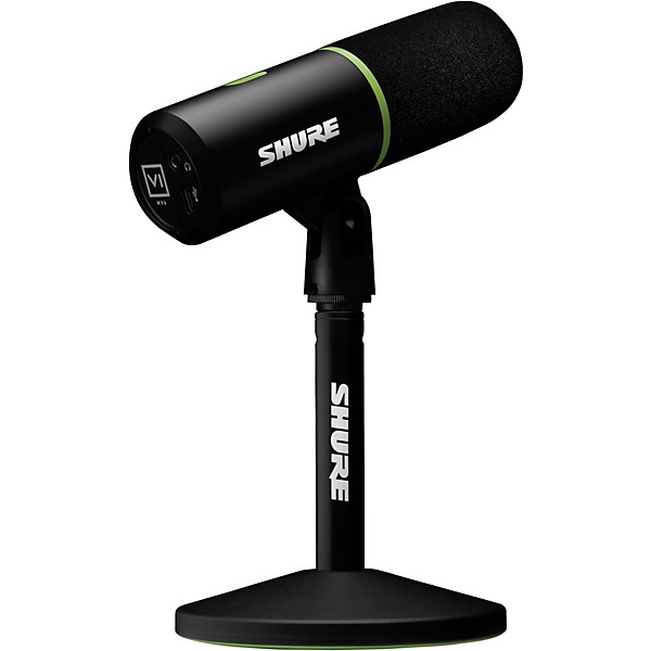 Shure MV6 USB Speech Microphone, Black