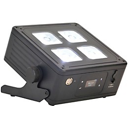 JMAZ Lighting MAD PAR 4IP 6PK of Battery-Powered Uplights with Molded Case