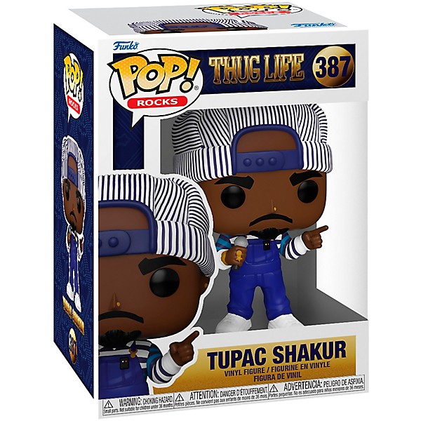 Funko POP! Rocks Tupac '90s Thug Life #387
